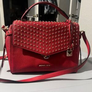 Michael Kors Bristol Medium Satchel Leather